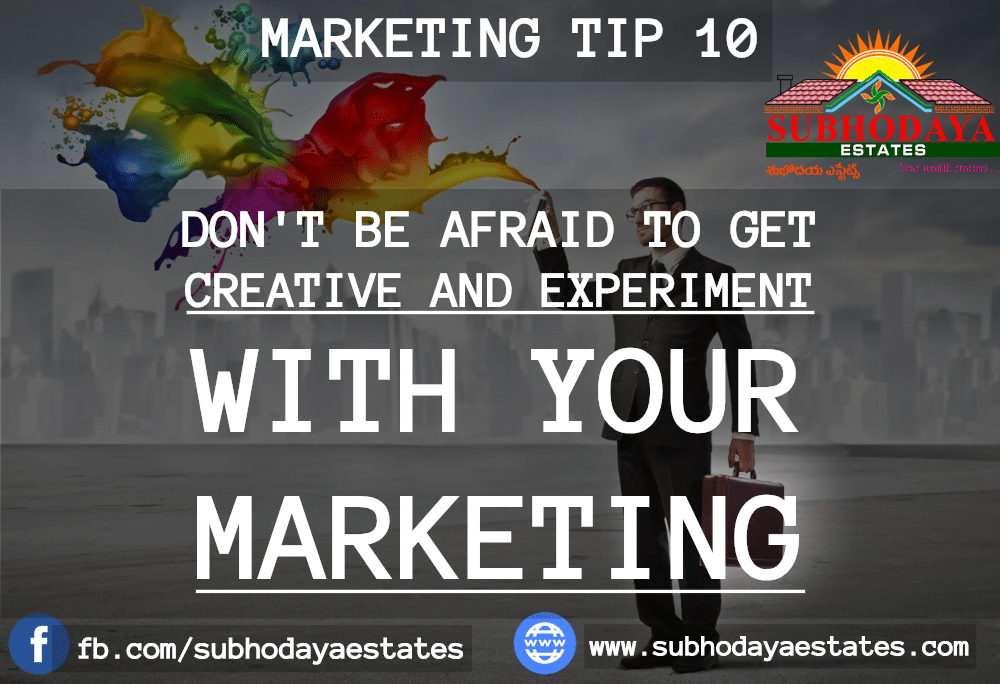 Best Marketing tips Subhodaya Estates